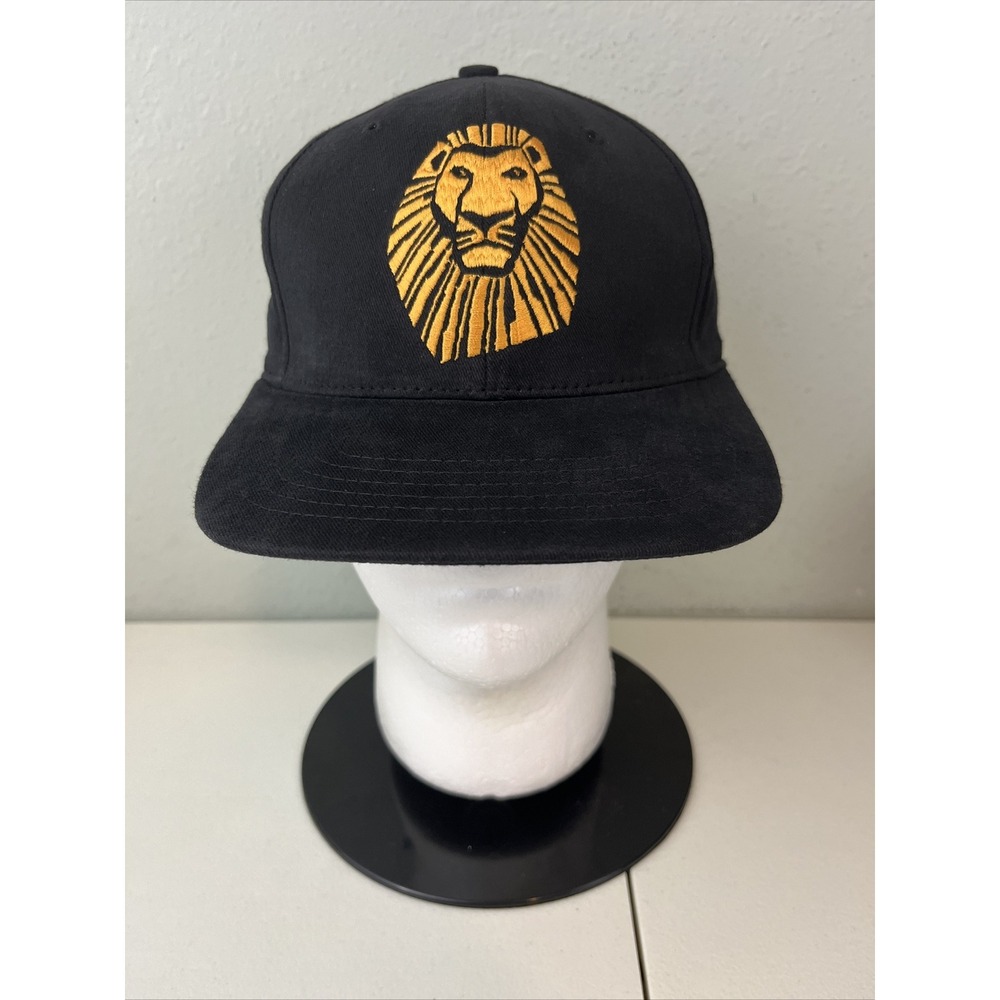Disney The Lion King Broadway Musical World Premiere Black Adjustable Hat Cap